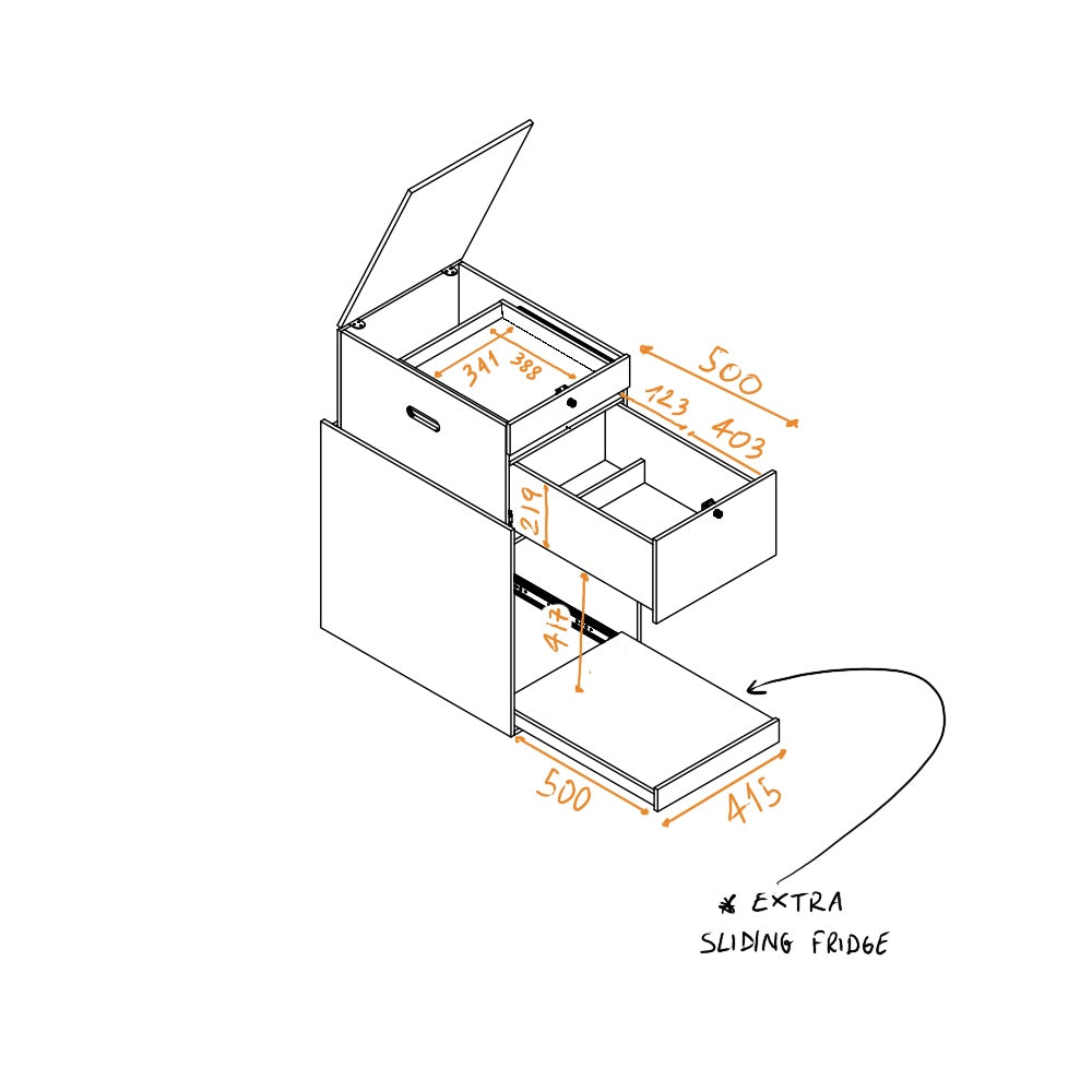Cucina per Van life_allestimento van