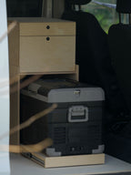 MOBILE FRIGO CUCINA CON DOPPIO SPORTELLO PER POSATE E PER FORCHETTE