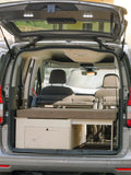 Letto Estraibile Compact montato in un VW Caddy Maxi