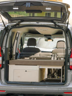 Letto Estraibile Compact montato in un VW Caddy Maxi