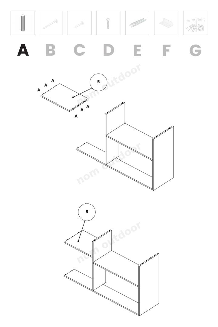 Un ripiano alla volta